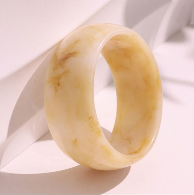 Exaggerated Irregular Translucent Acrylic Fashion Bracelet