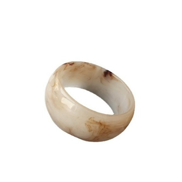 Exaggerated Irregular Translucent Acrylic Fashion Bracelet